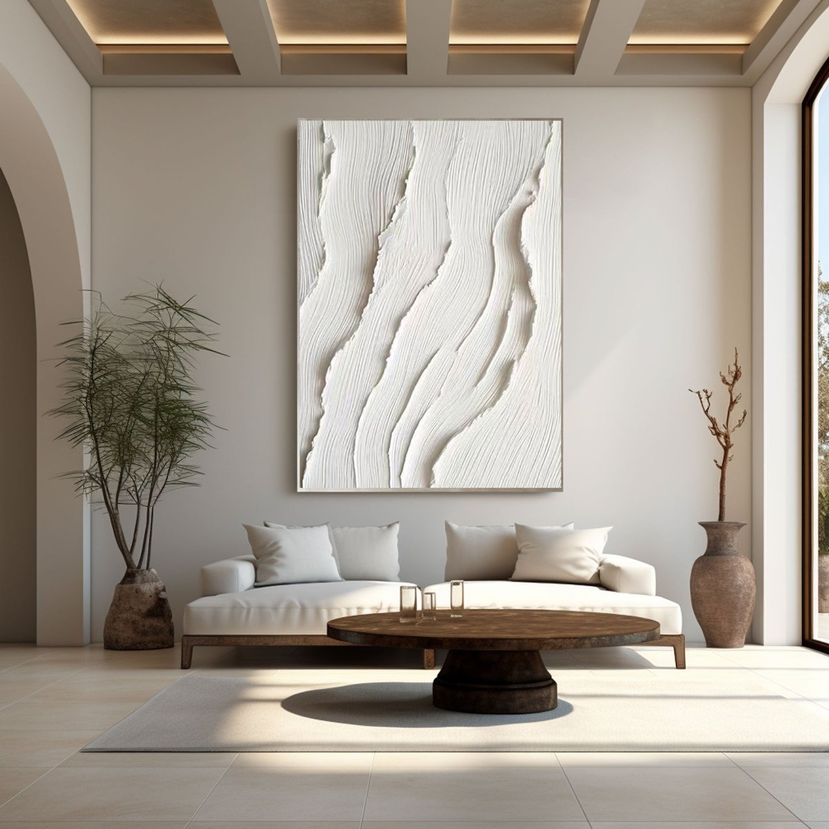 Plaster Art Texture Painting RAB787 - royalbrushart
