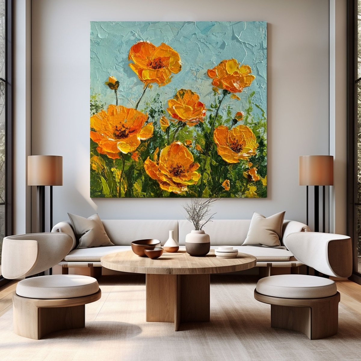 Plaster Art Texture Painting BV396 - royalbrushart