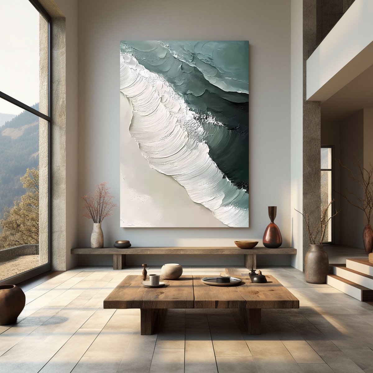 plaster art Texture Painting RAB366 - royalbrushart