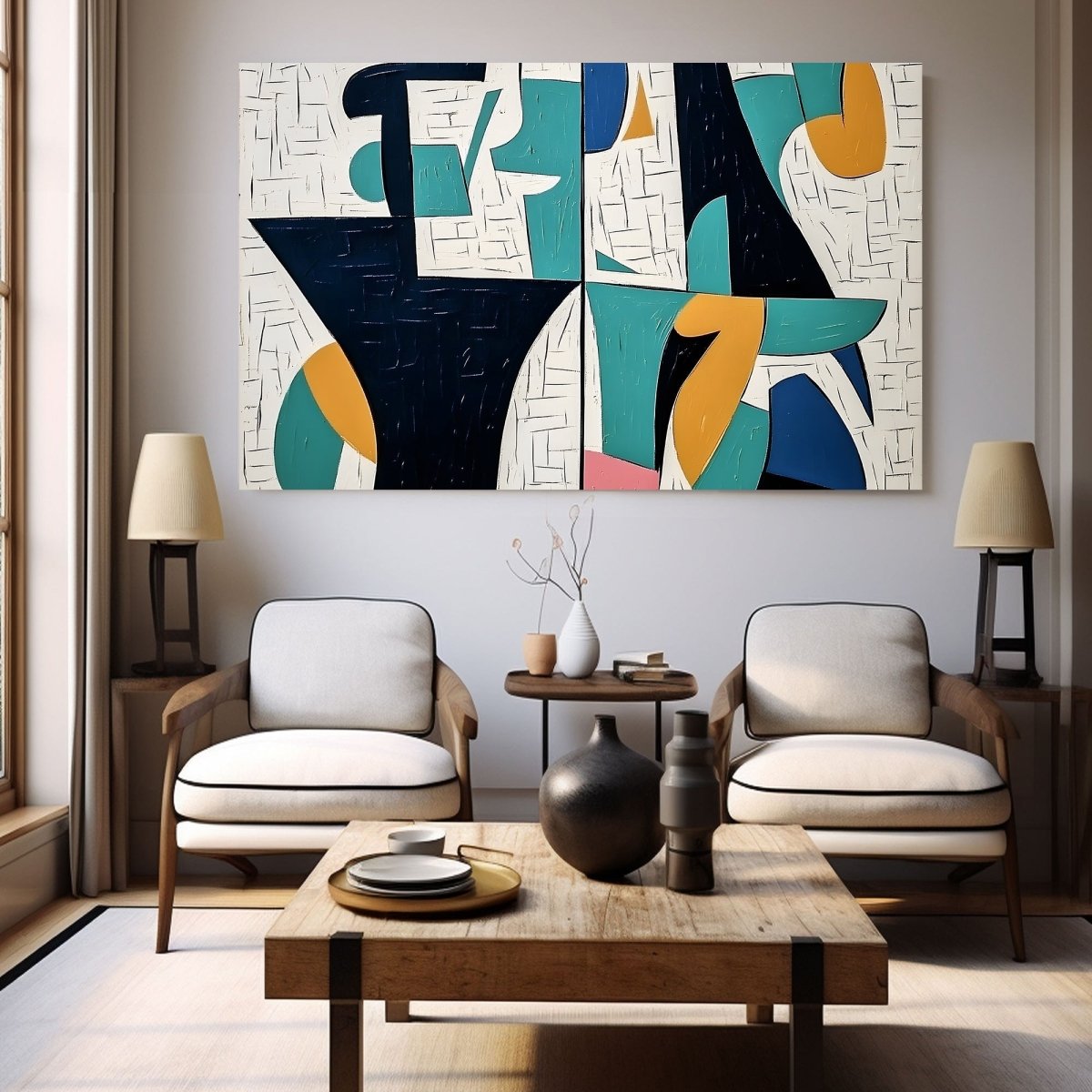 Wabi Sabi Wall Art RAB602 - royalbrushart
