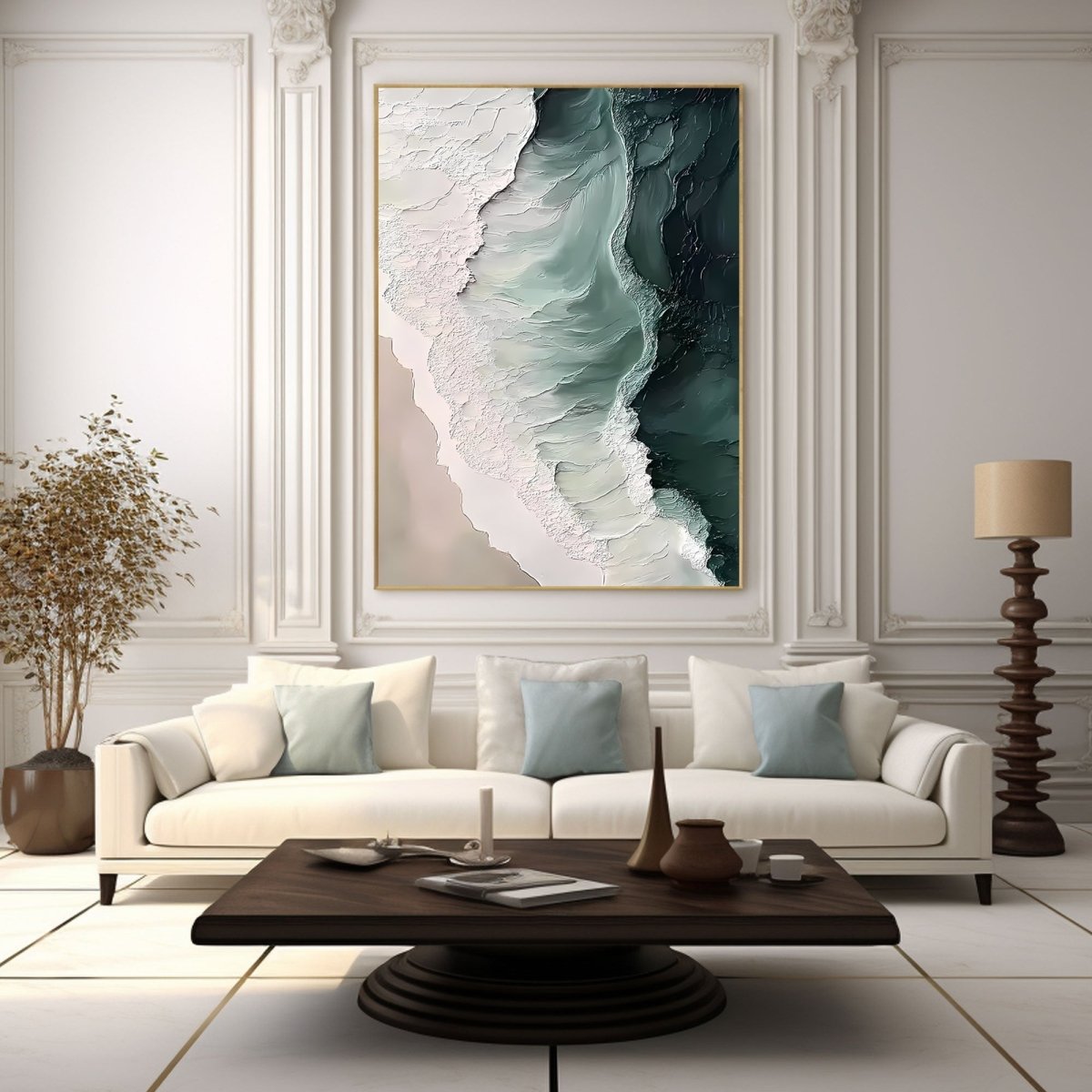 plaster art Texture Painting RAB363 - royalbrushart