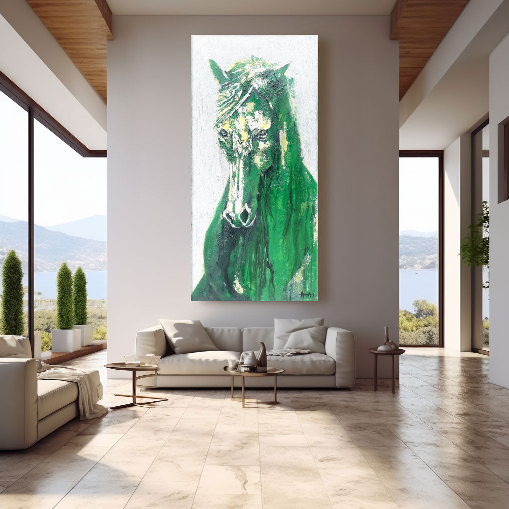 Contemporary Horse Art #RAB534