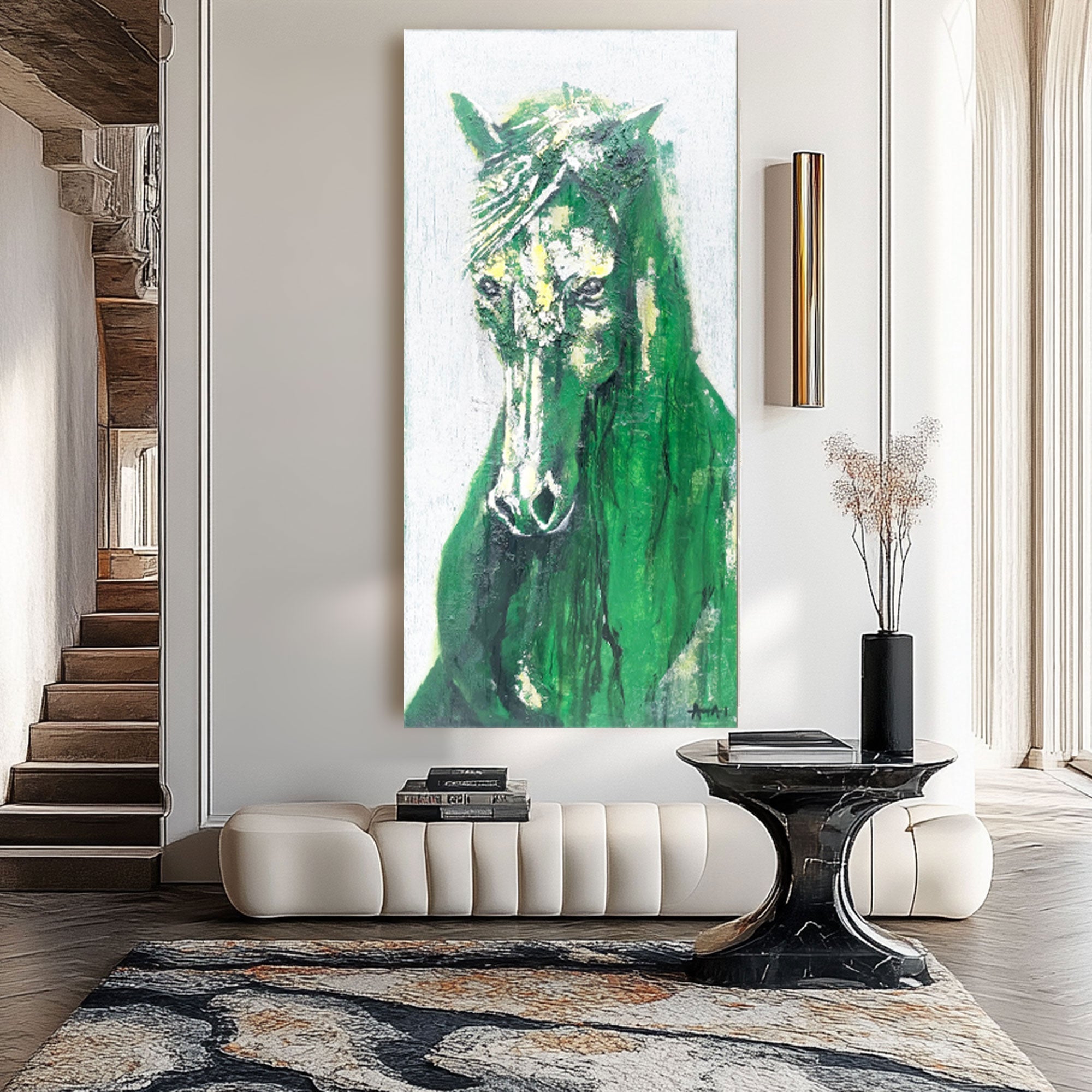 Contemporary Horse Art #RAB534