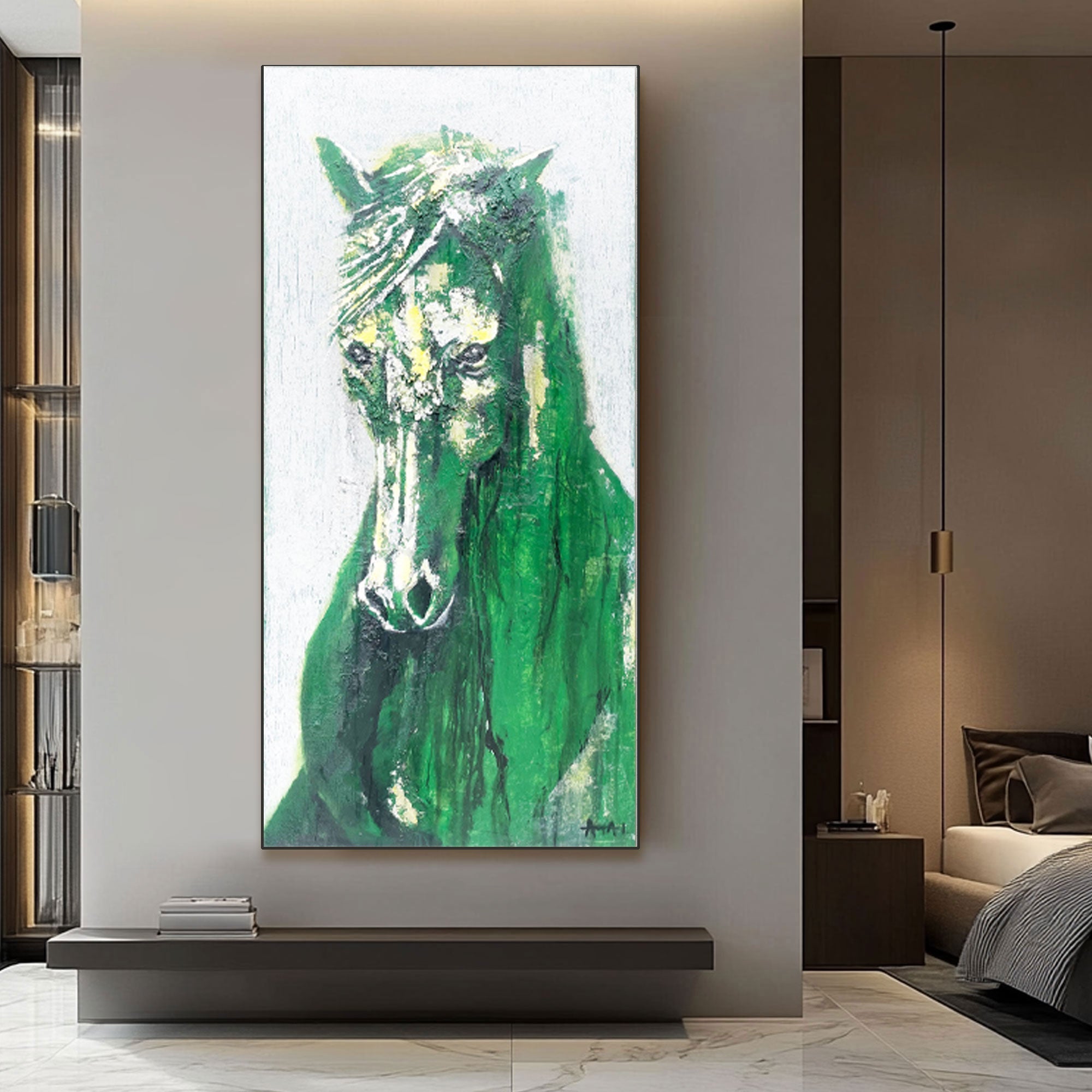 Contemporary Horse Art #RAB534