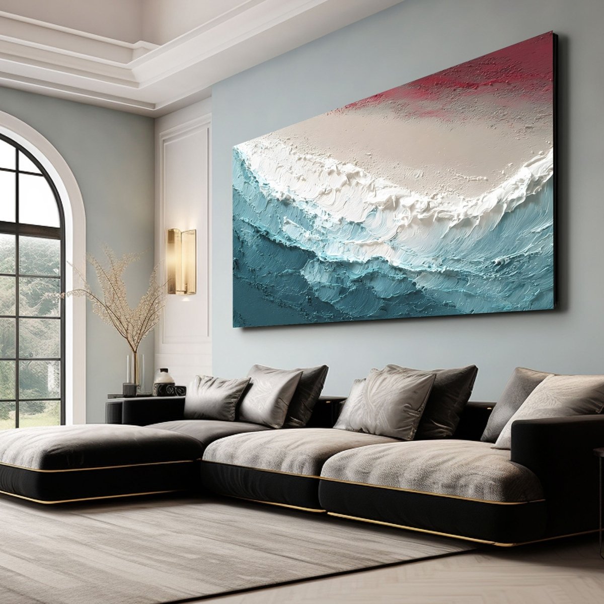 Plaster Art Texture Painting RAB442 - royalbrushart