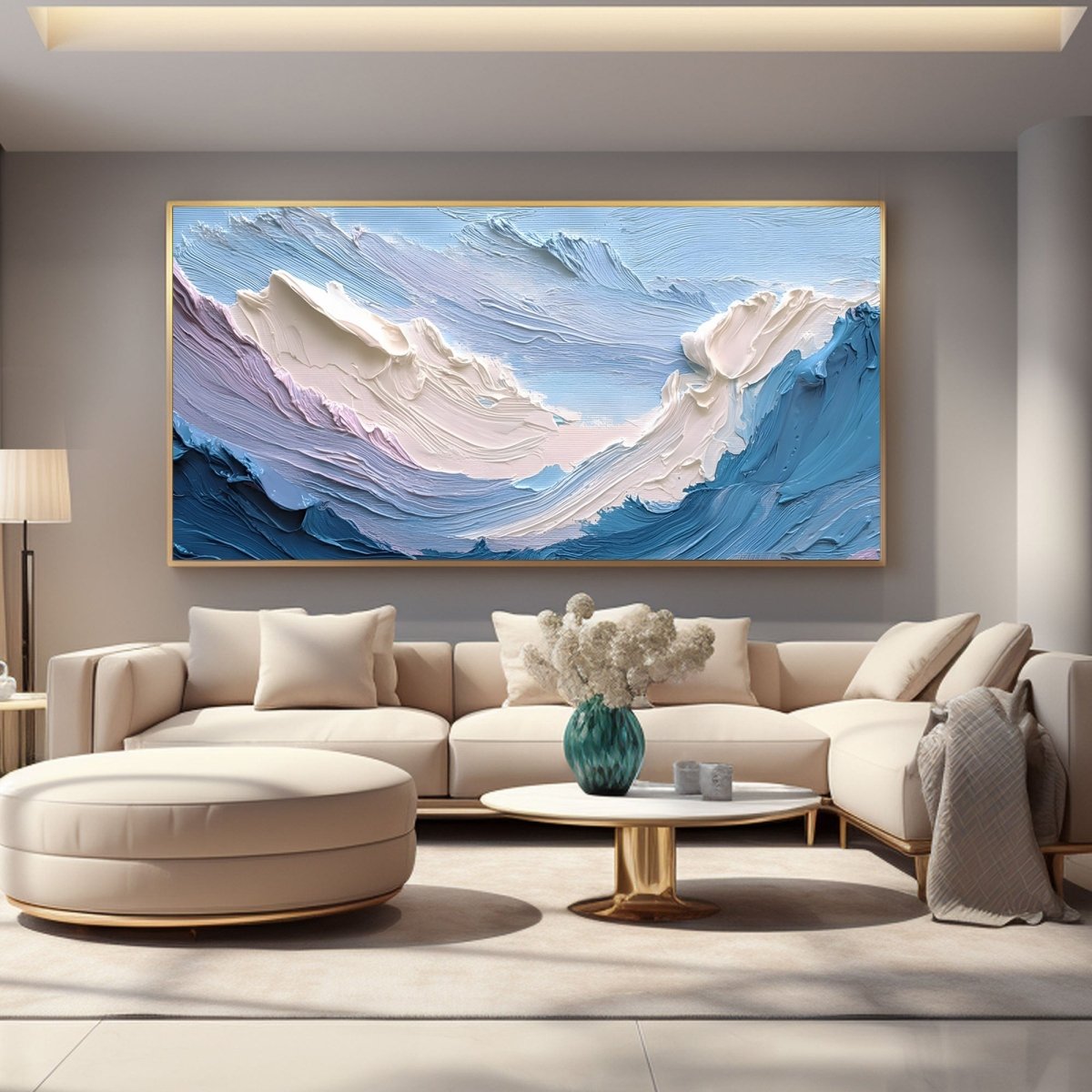 plaster art Texture Painting RAB443 - royalbrushart