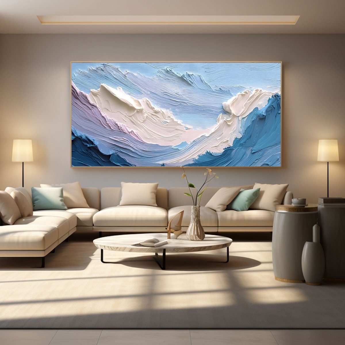 plaster art Texture Painting RAB443 - royalbrushart