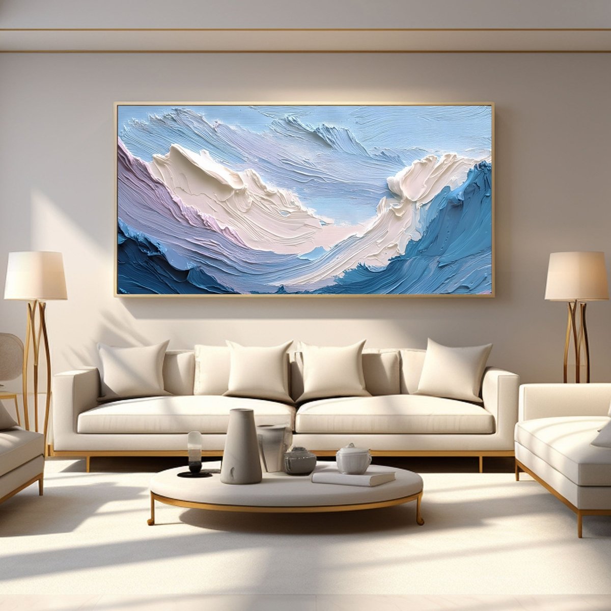 plaster art Texture Painting RAB443 - royalbrushart