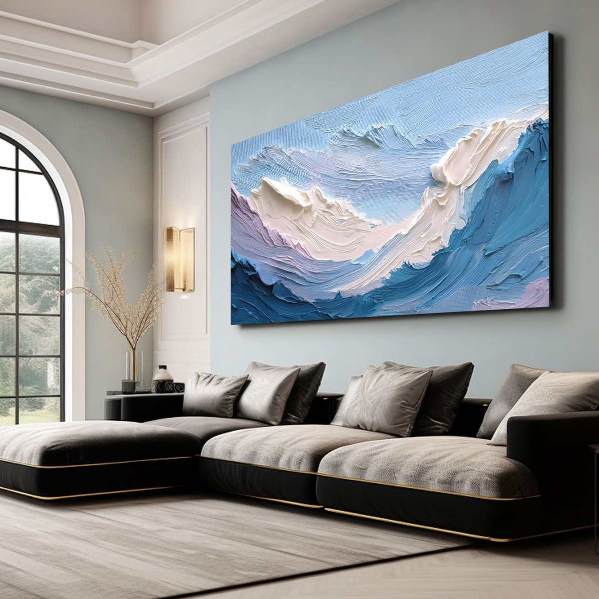 plaster art Texture Painting RAB443 - royalbrushart