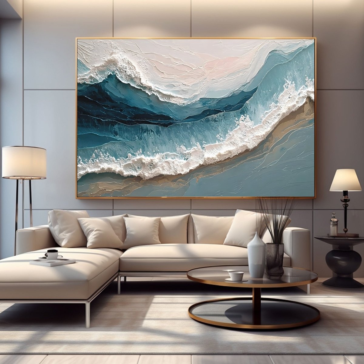plaster art Texture Painting RAB444 - royalbrushart