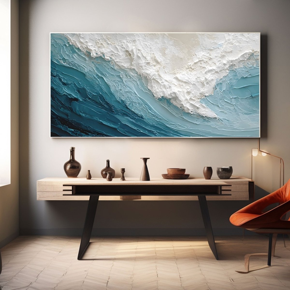 plaster art Texture Painting RAB445 - royalbrushart