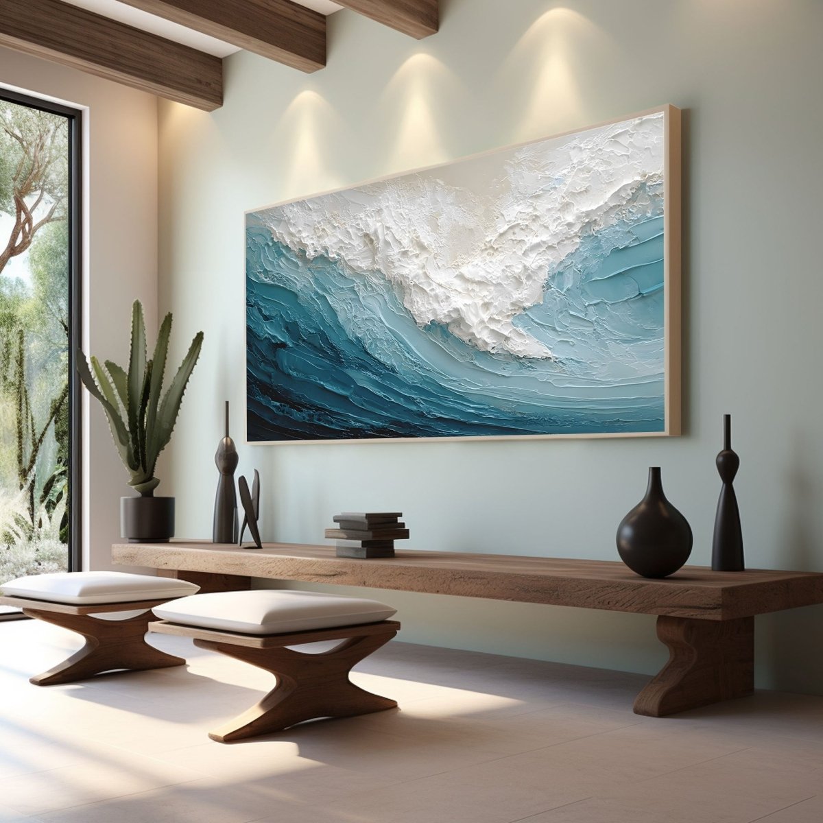plaster art Texture Painting RAB445 - royalbrushart
