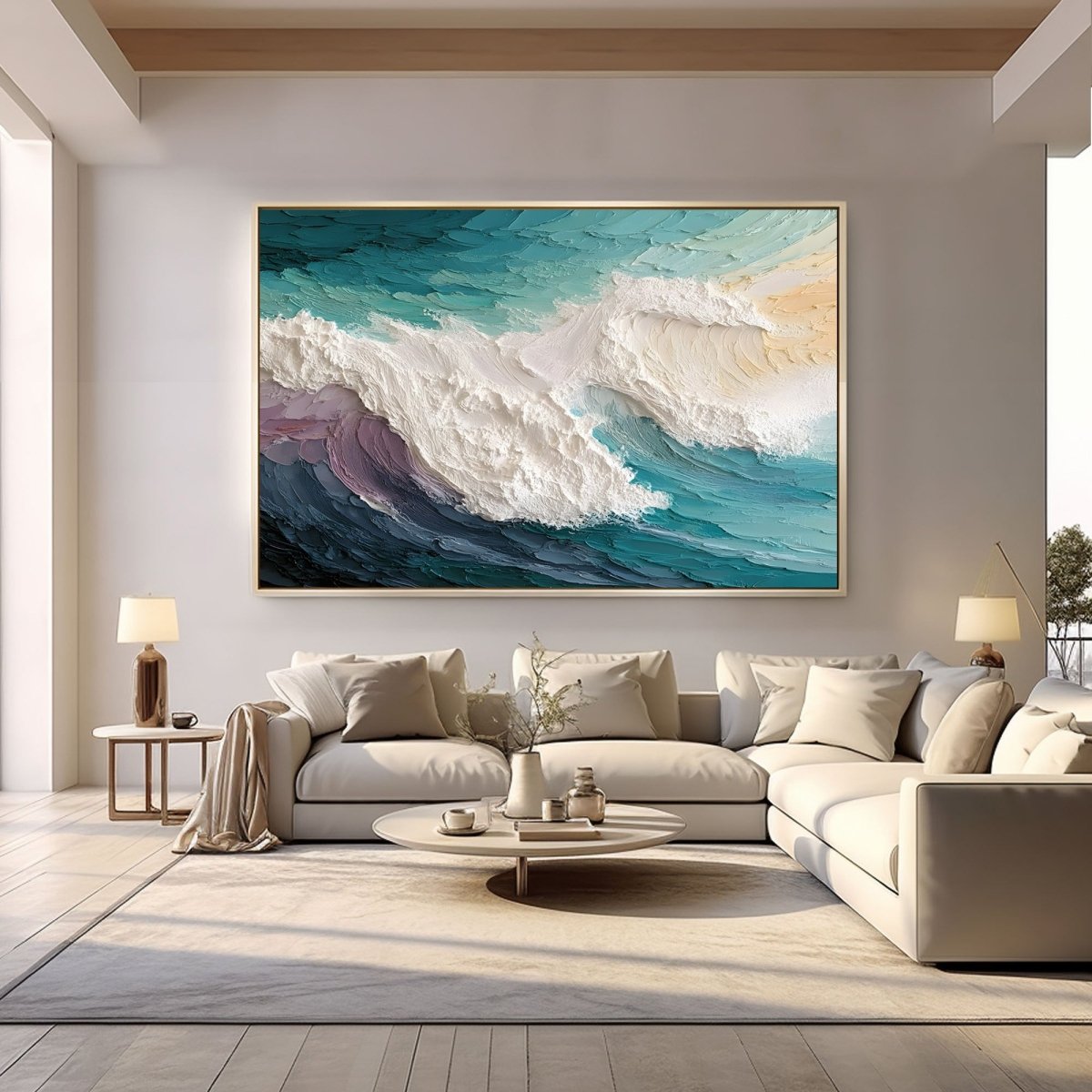 plaster art Texture Painting RAB446 - royalbrushart