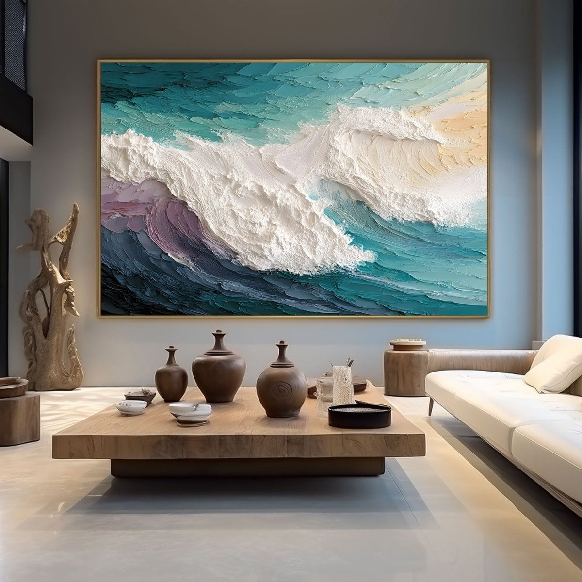 plaster art Texture Painting RAB446 - royalbrushart