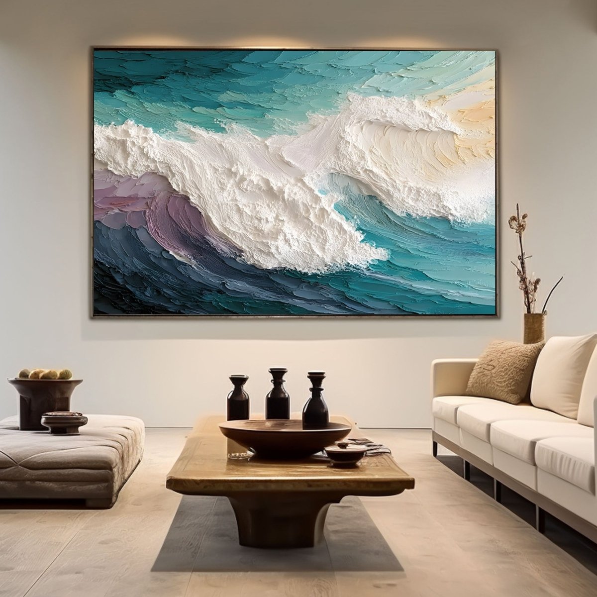 plaster art Texture Painting RAB446 - royalbrushart