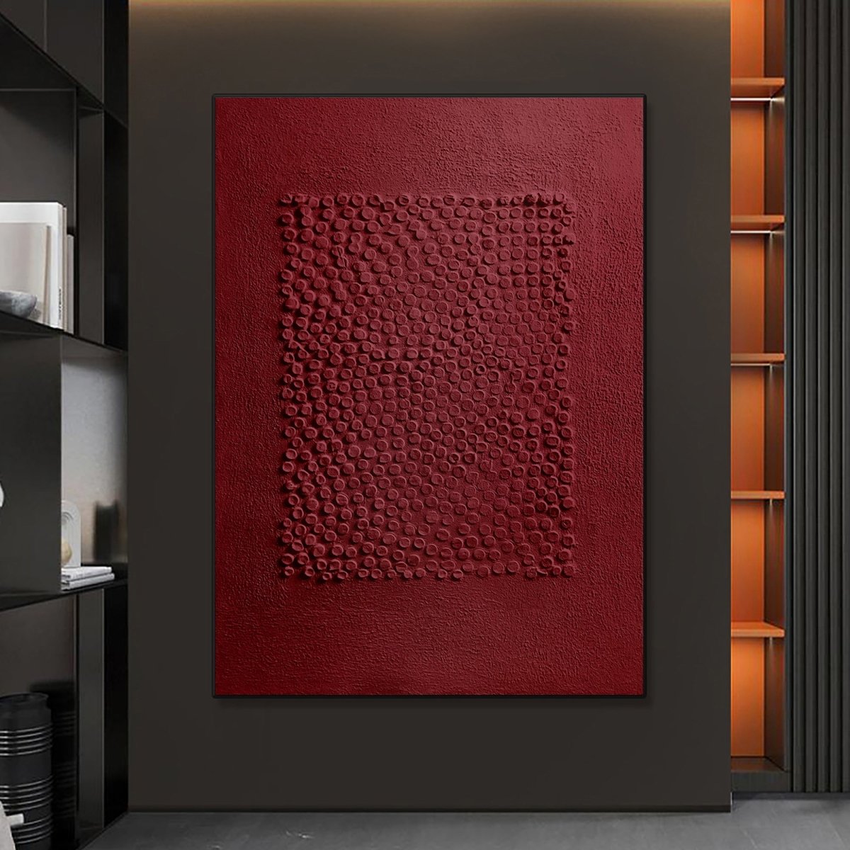 Plaster Art Texture Painting HBV204 - royalbrushart