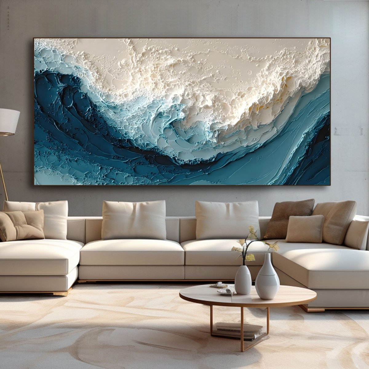 Plaster Art Texture Painting RAB447 - royalbrushart