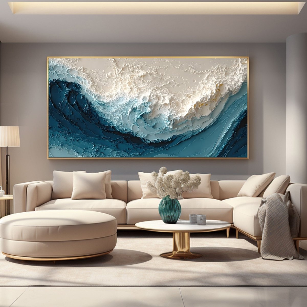 Plaster Art Texture Painting RAB447 - royalbrushart