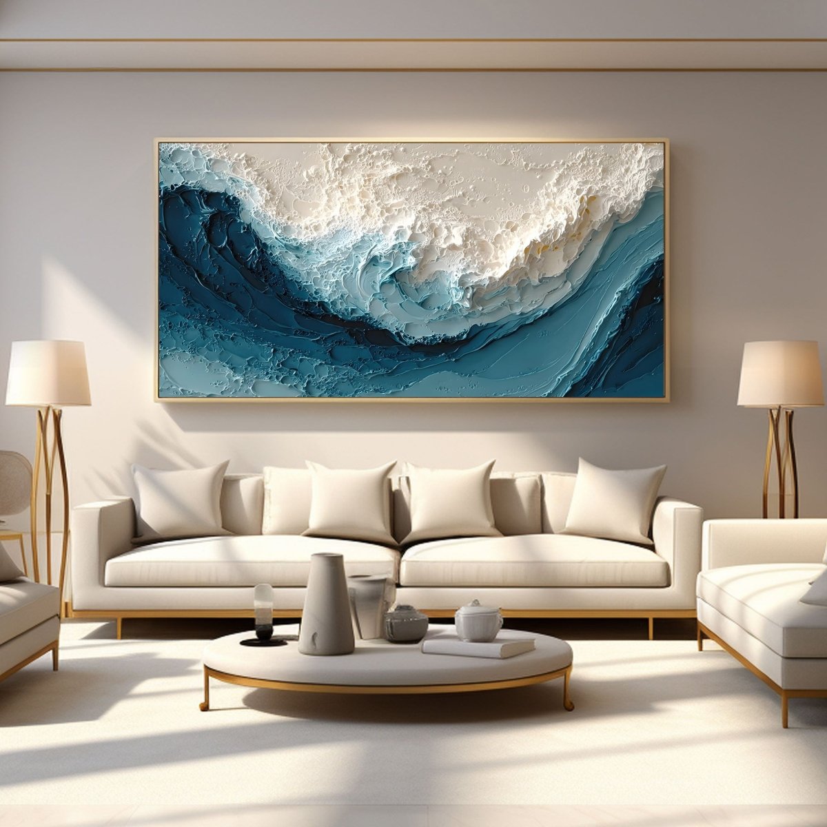 Plaster Art Texture Painting RAB447 - royalbrushart