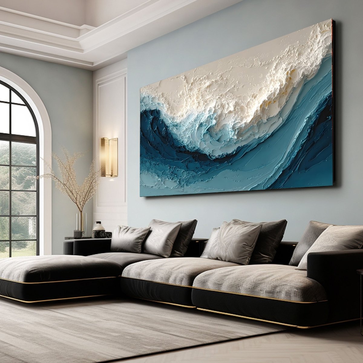 Plaster Art Texture Painting RAB447 - royalbrushart