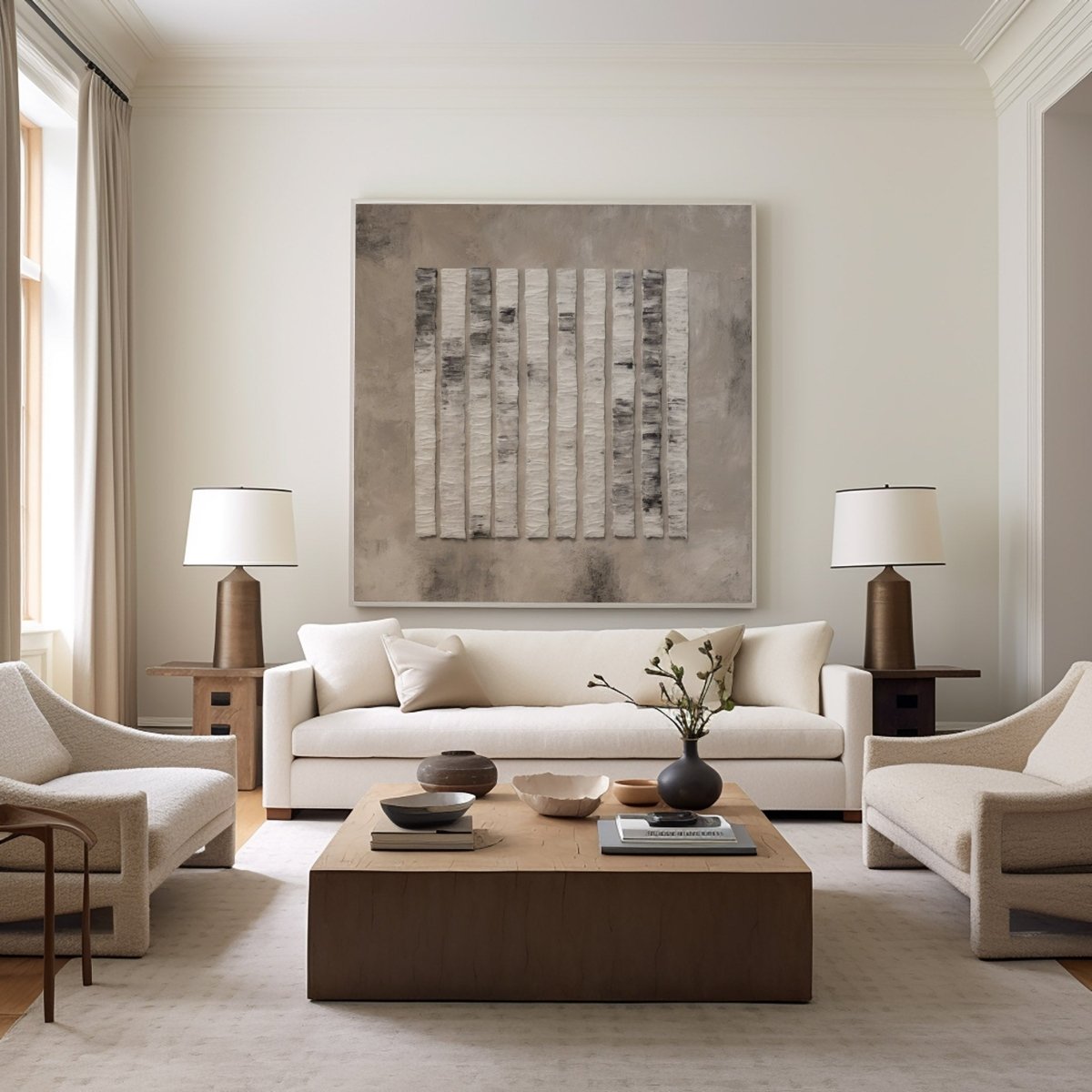 Wabi Sabi Wall art RAB061 - royalbrushart