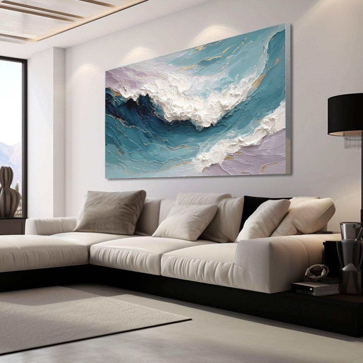 plaster art Texture Painting RAB448 - royalbrushart