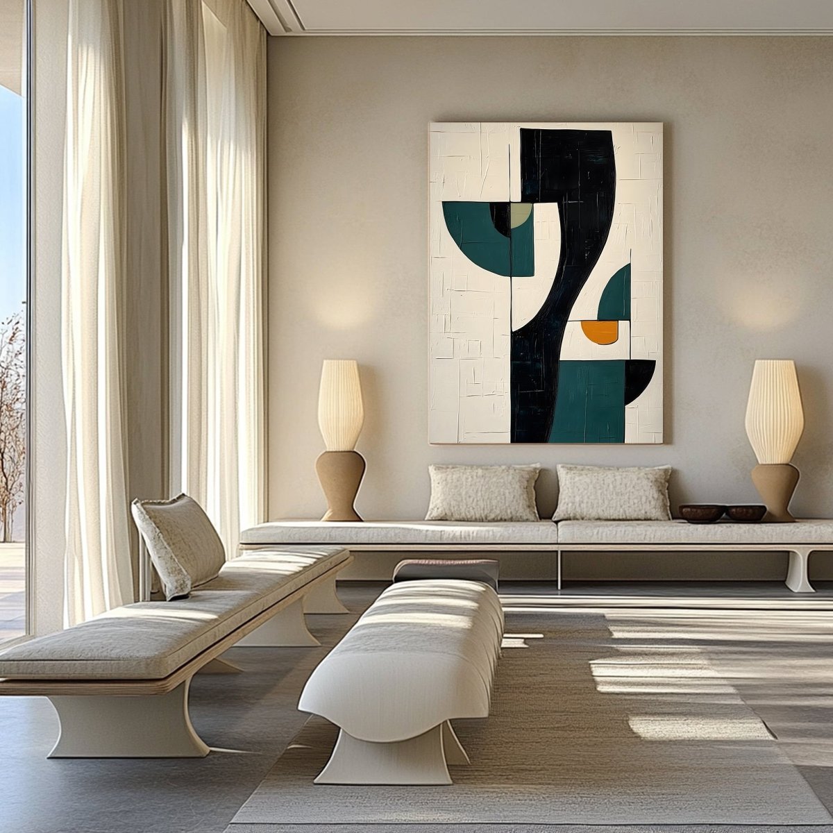 Wabi Sabi Wall Art RAB669 - royalbrushart