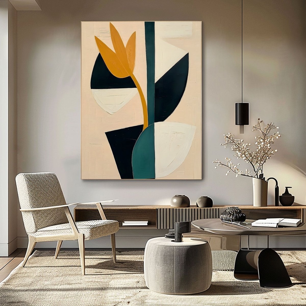 Wabi Sabi Wall Art RAB672 - royalbrushart