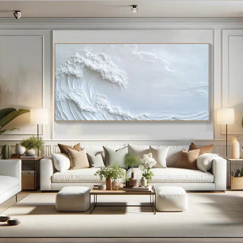 PLASTER ART TEXTURE Painting BV042 - royalbrushart