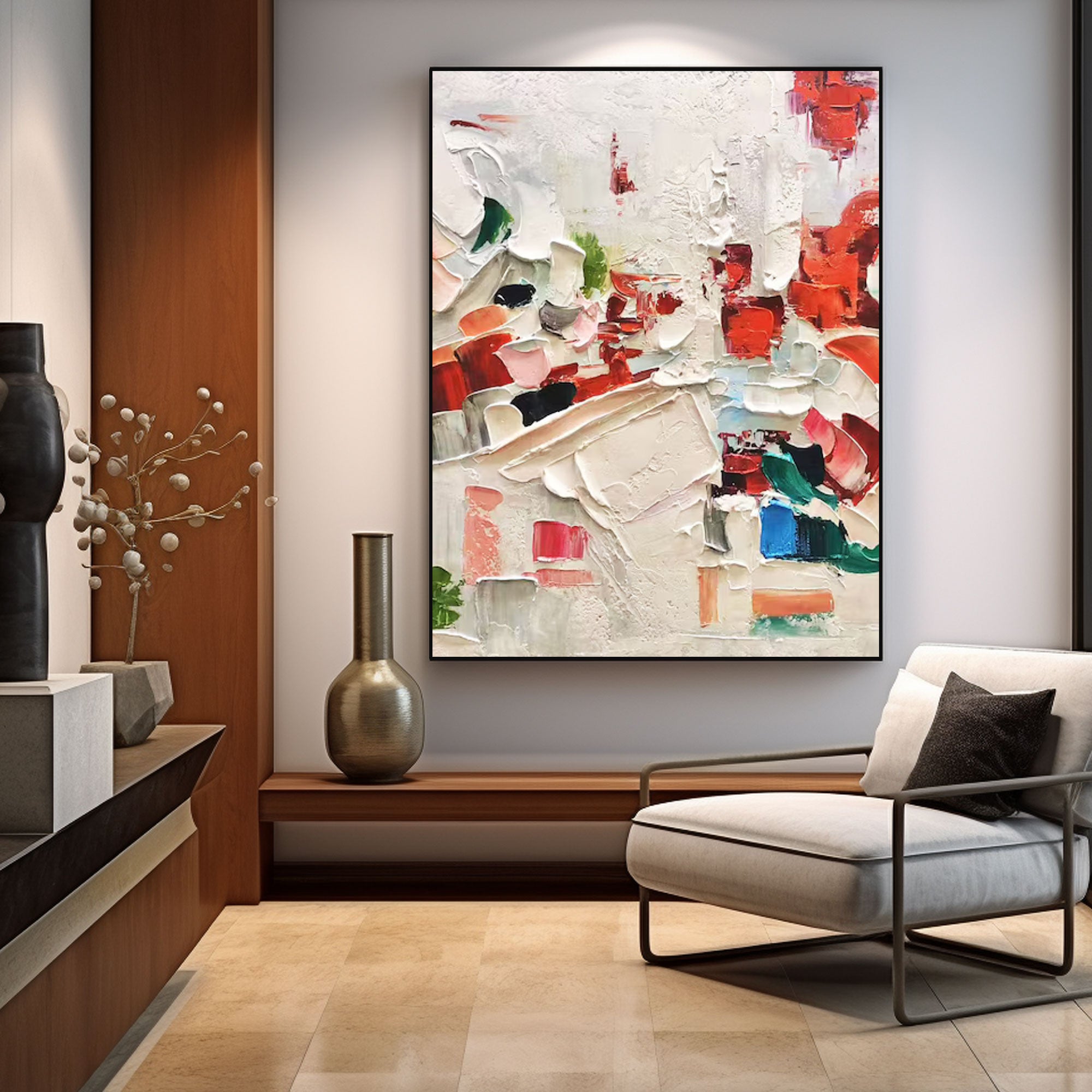 Plaster Art Texture Painting #RAB285