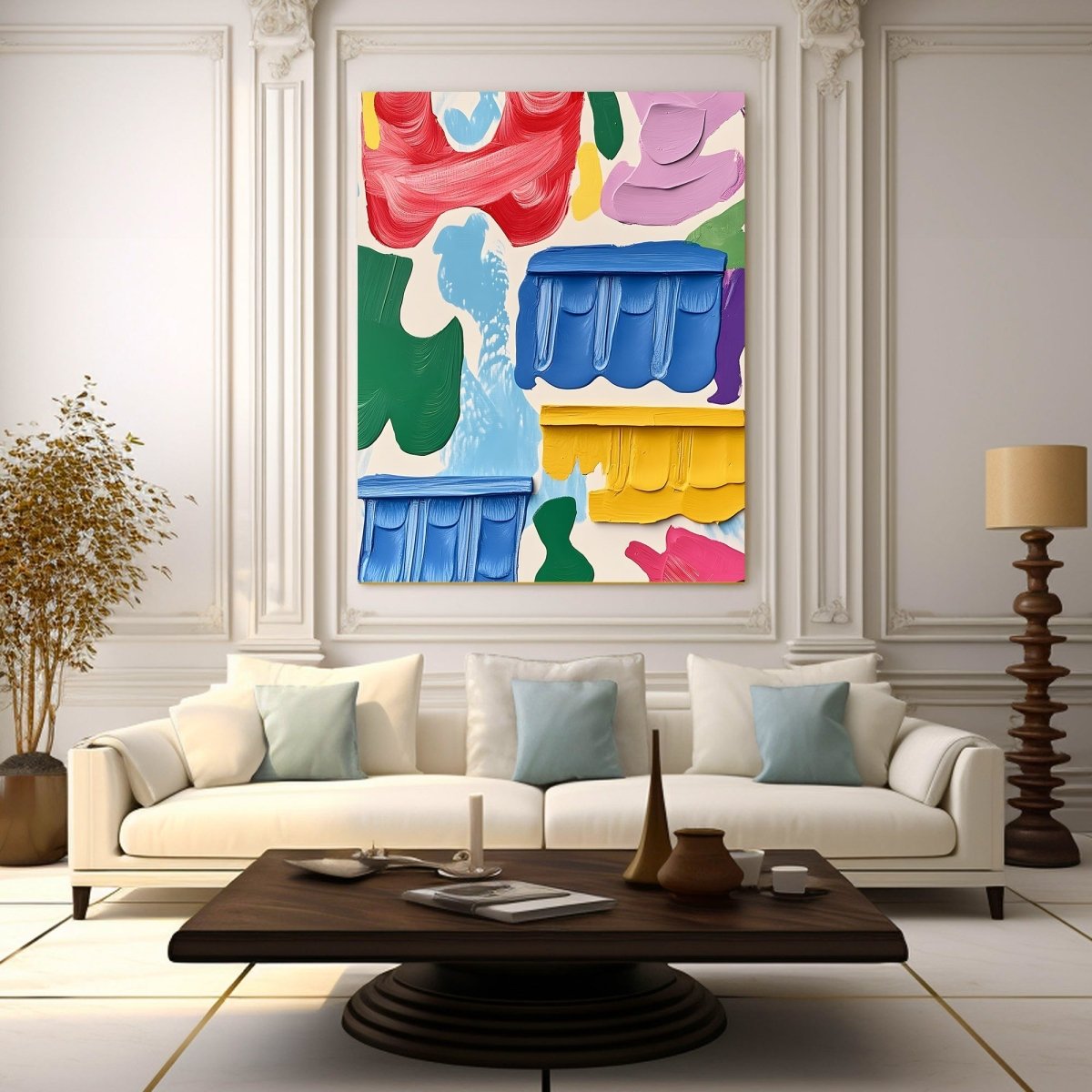 Colorful Painting RAB491 - royalbrushart