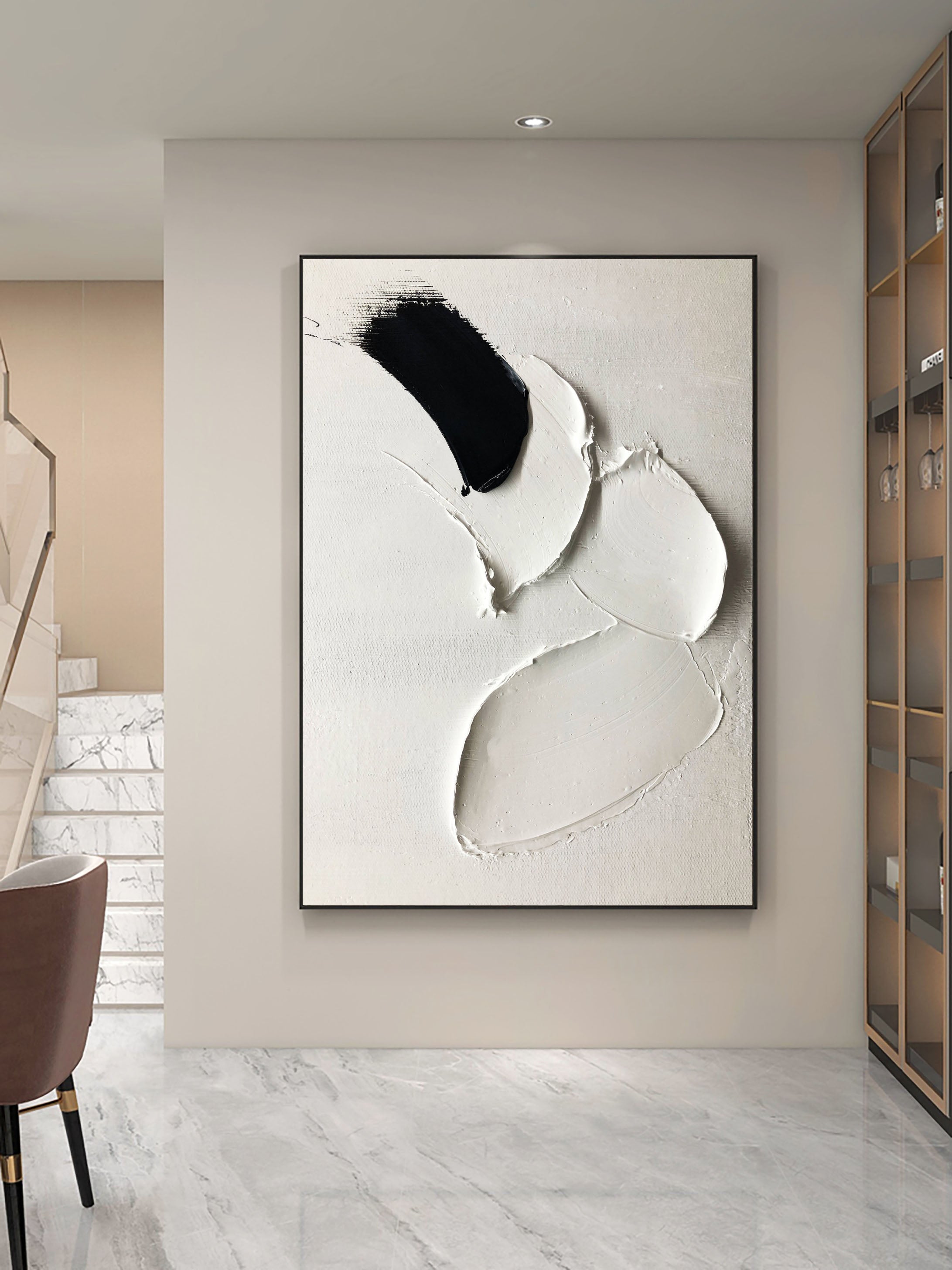 Contemporary Minimalist Art #RAB149