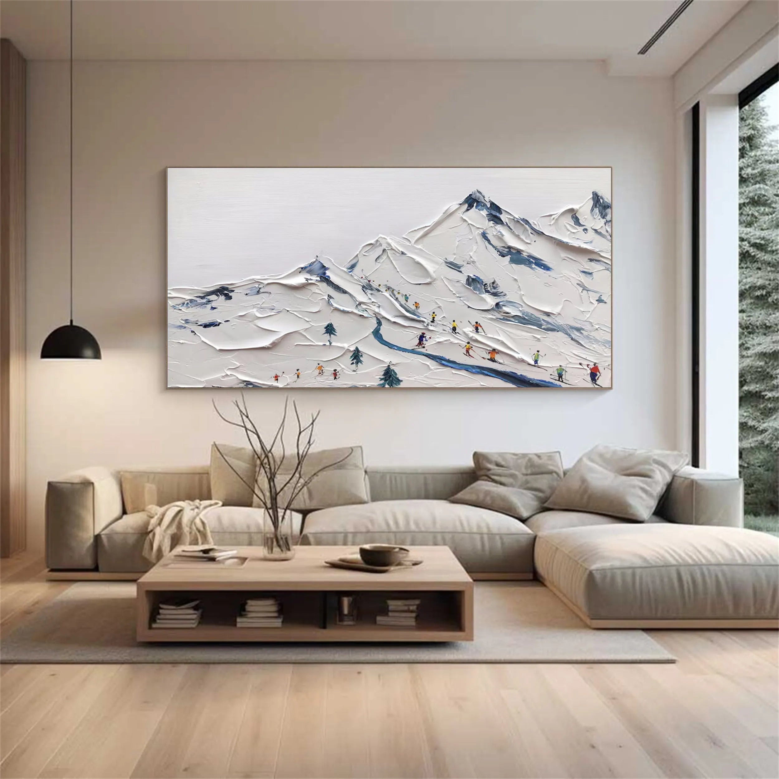 plaster art texture painting RAB029 - royalbrushart