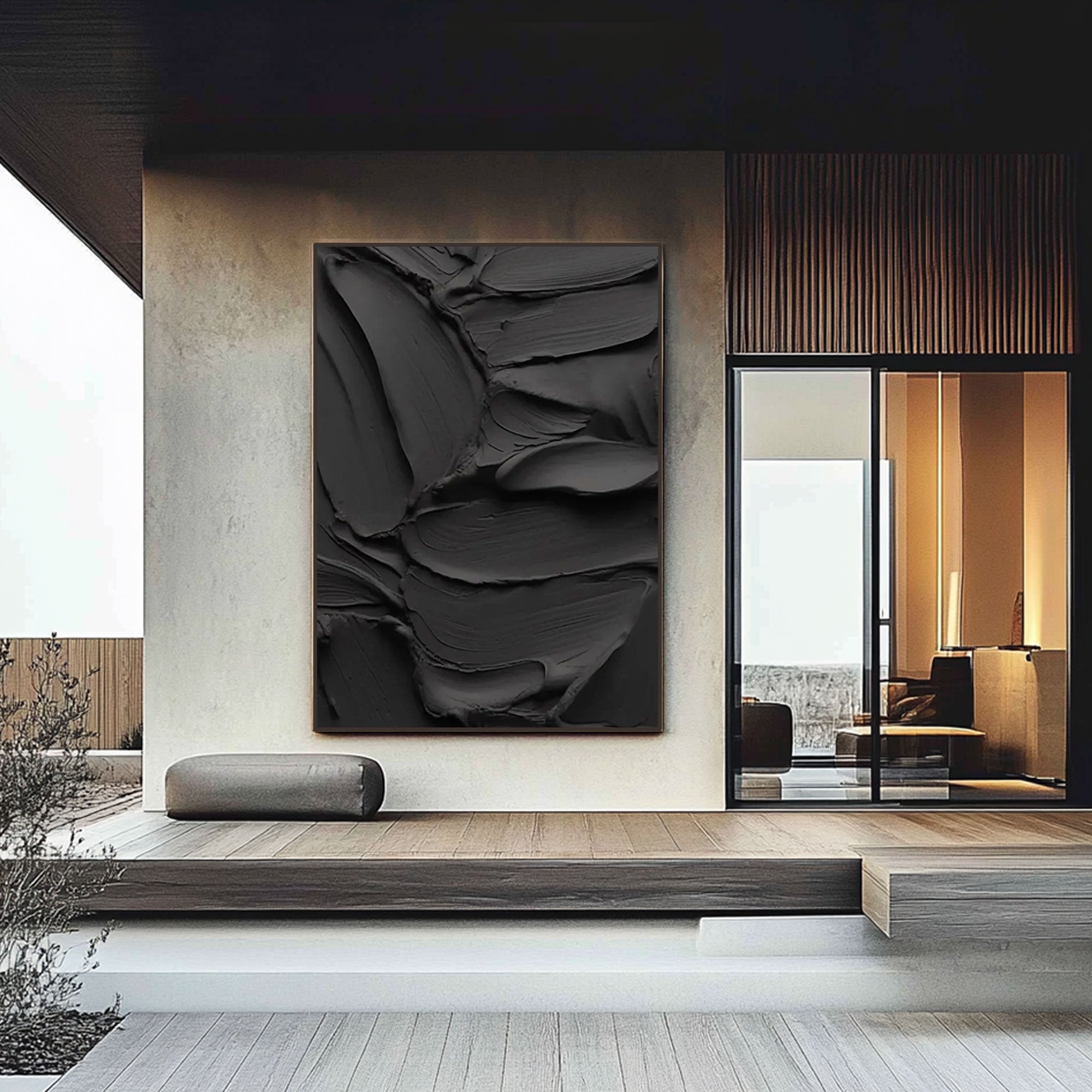 Plaster Art Texture Painting #RAB955