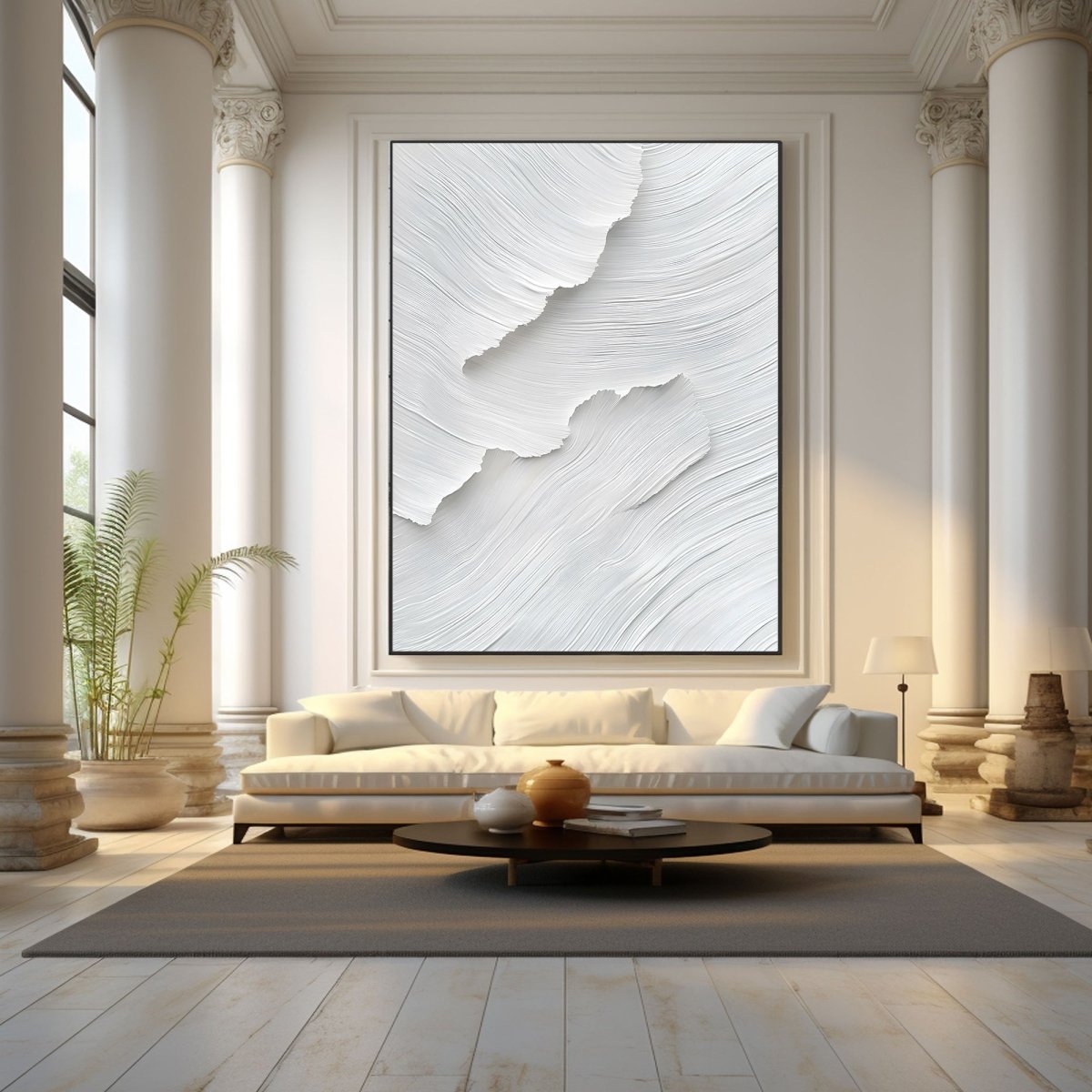 Plaster Art Texture Painting RAB503 - royalbrushart