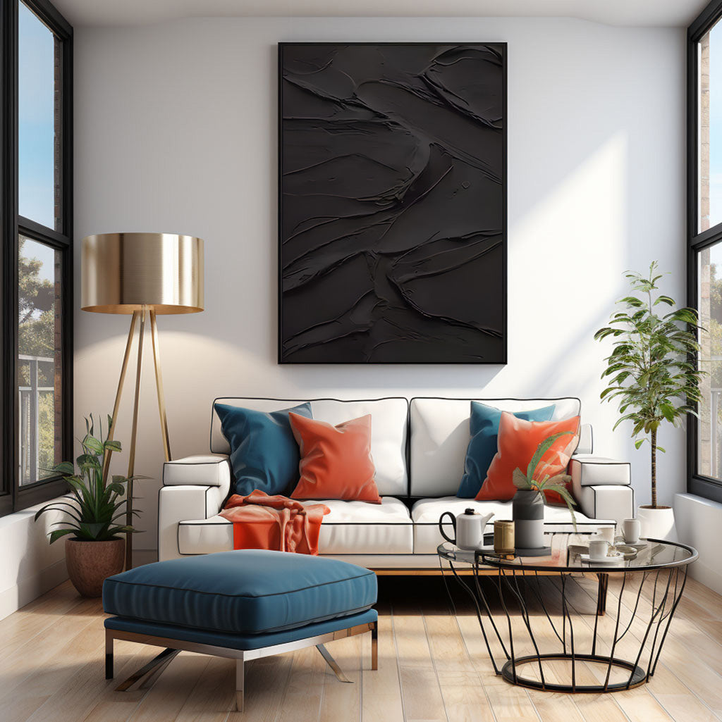 Contemporary Minimalist Art #RAB388