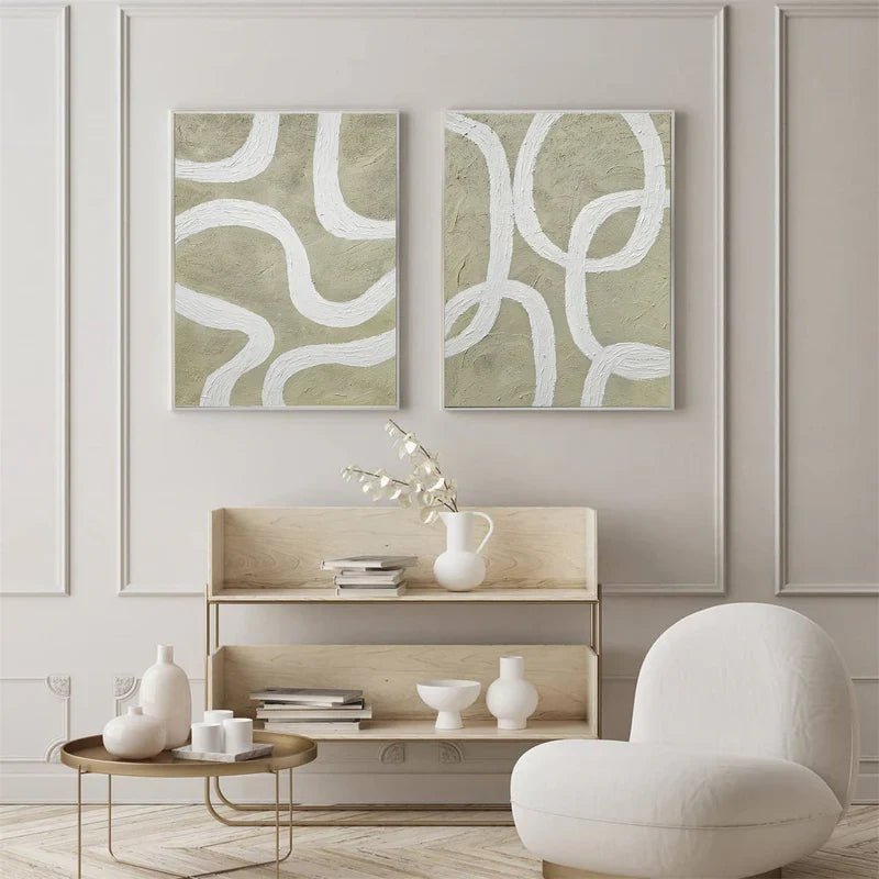 Contemporary Minimalist Art RAB699 - royalbrushart