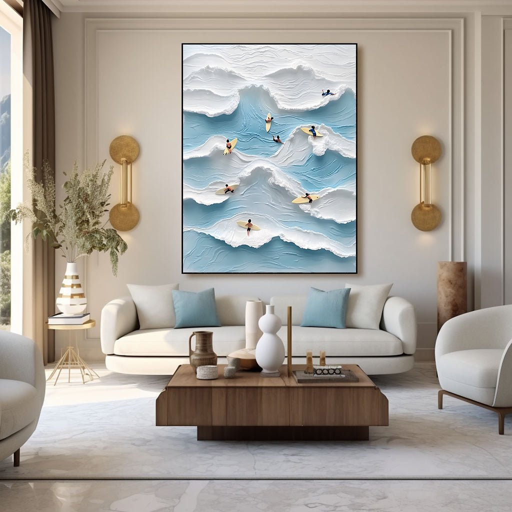Plaster Art Texture Painting RAB662 - royalbrushart