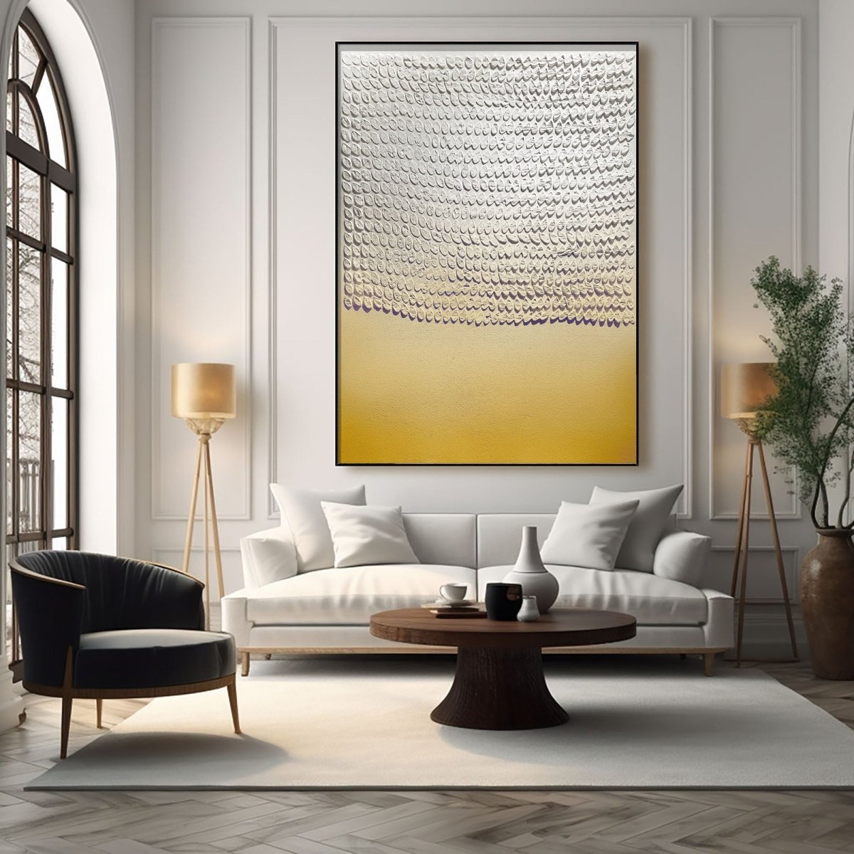 plaster art texture painting HBV222 - royalbrushart