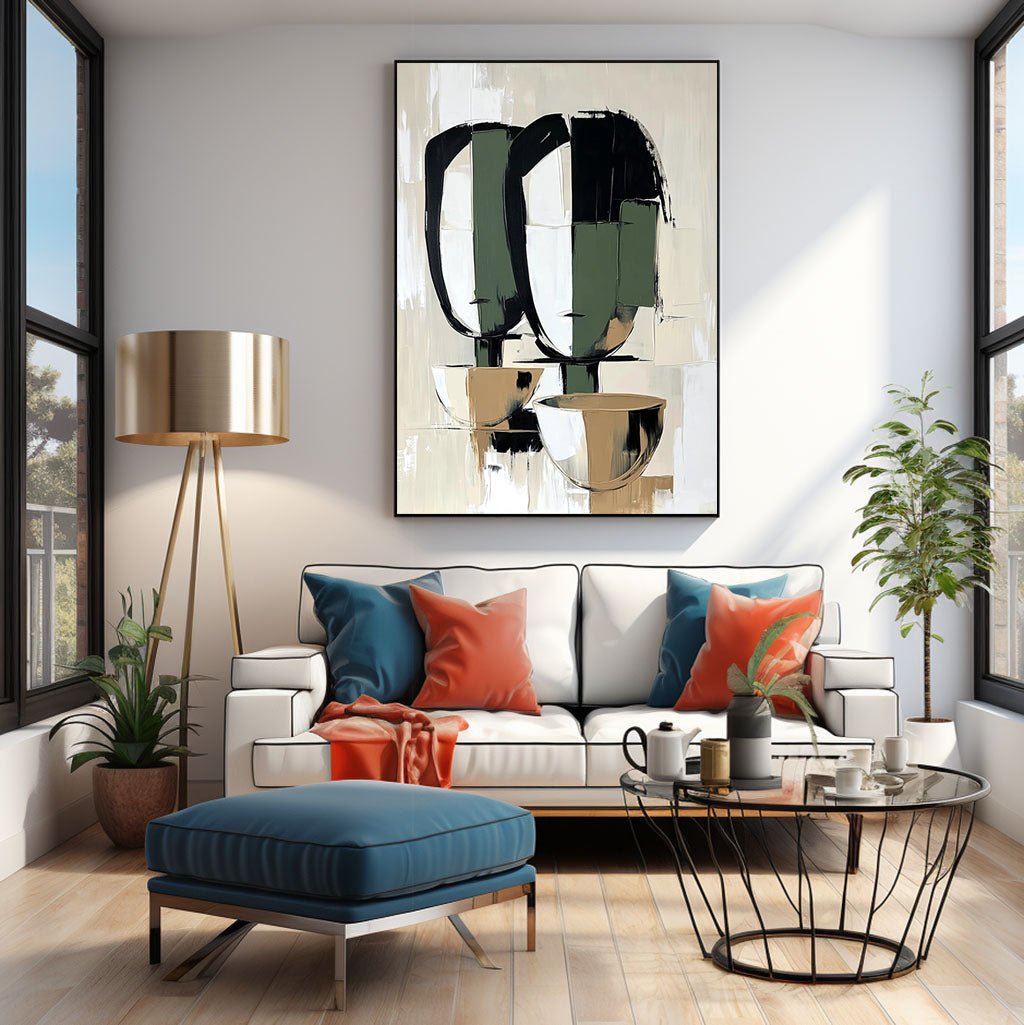 Abstract PAINTING BV285 - royalbrushart