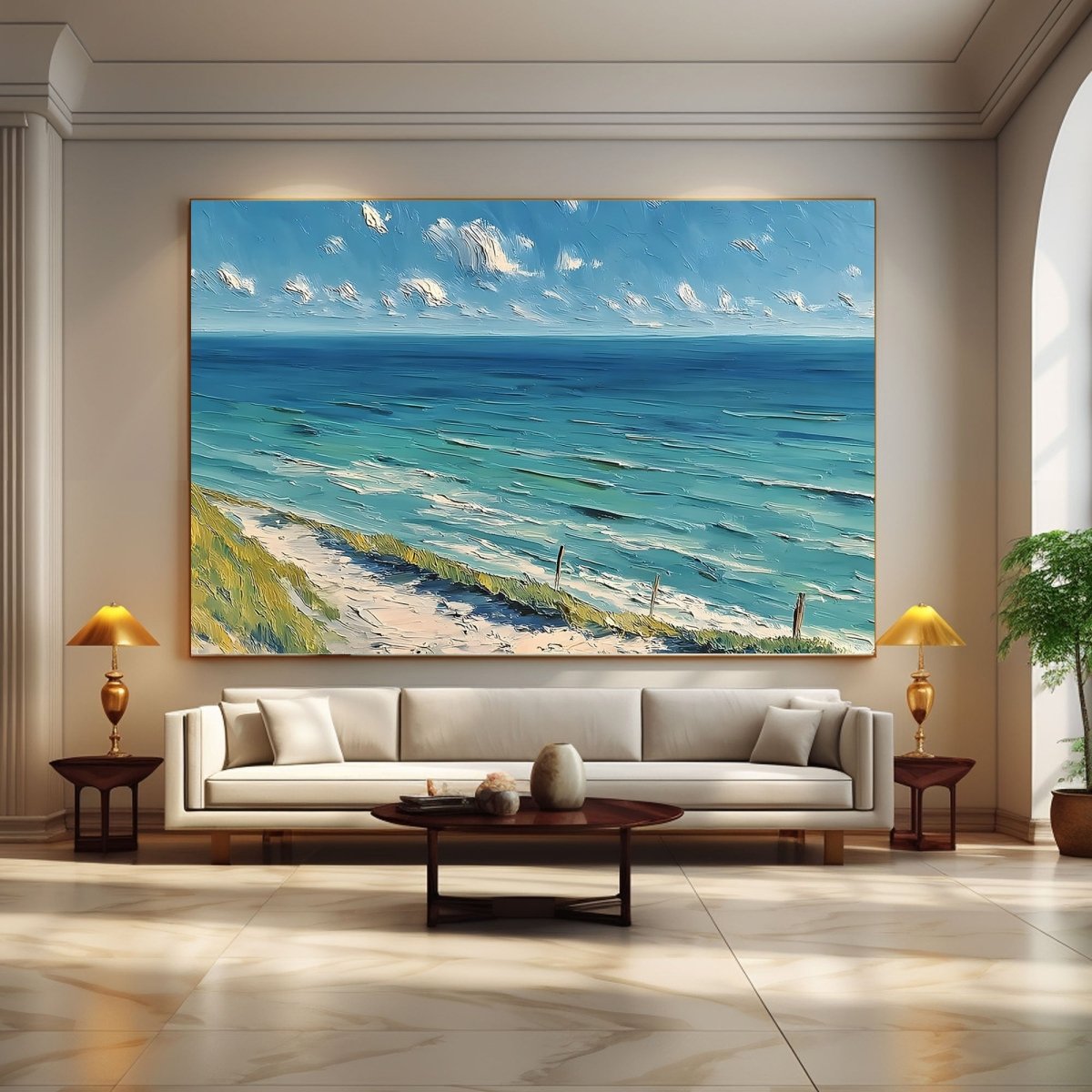 Plaster Art Texture Painting RAB393 - royalbrushart