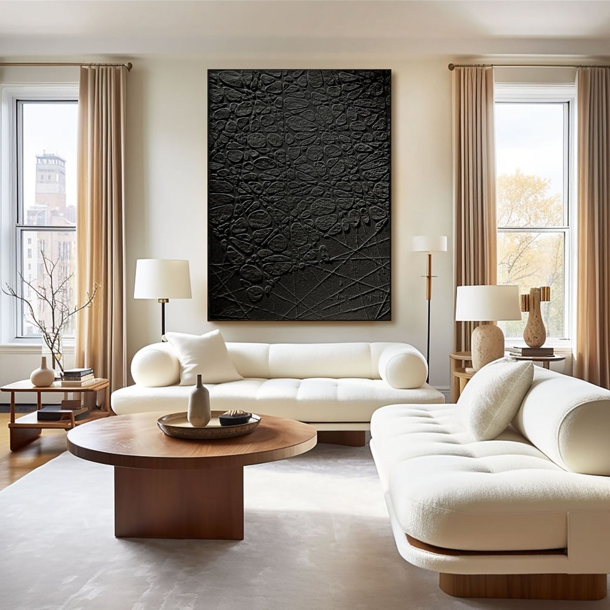Plaster Art Texture Painting HBV325 - royalbrushart