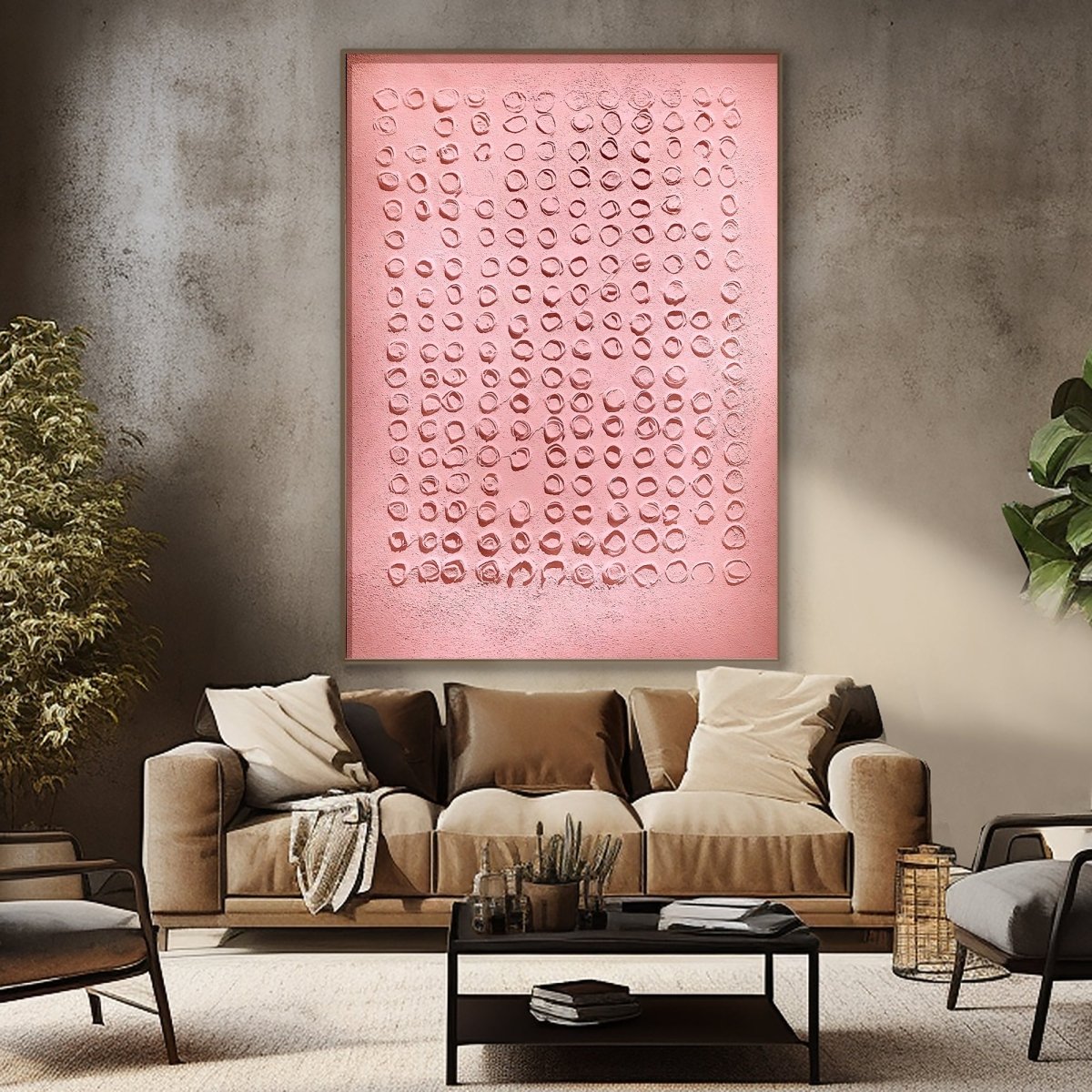 Plaster Art Texture Painting HBV330 - royalbrushart