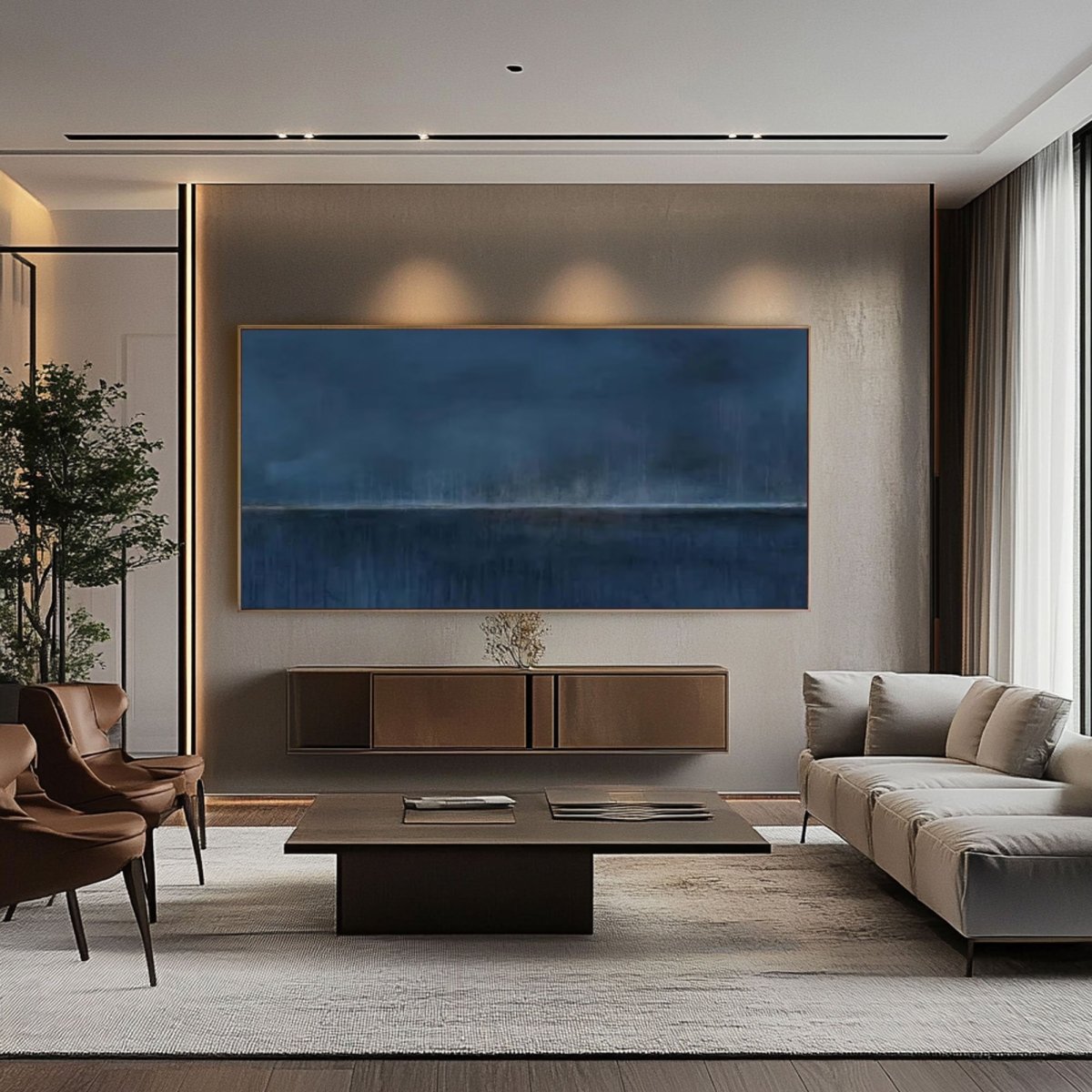 Contemporary Minimalist Art BV379 - royalbrushart