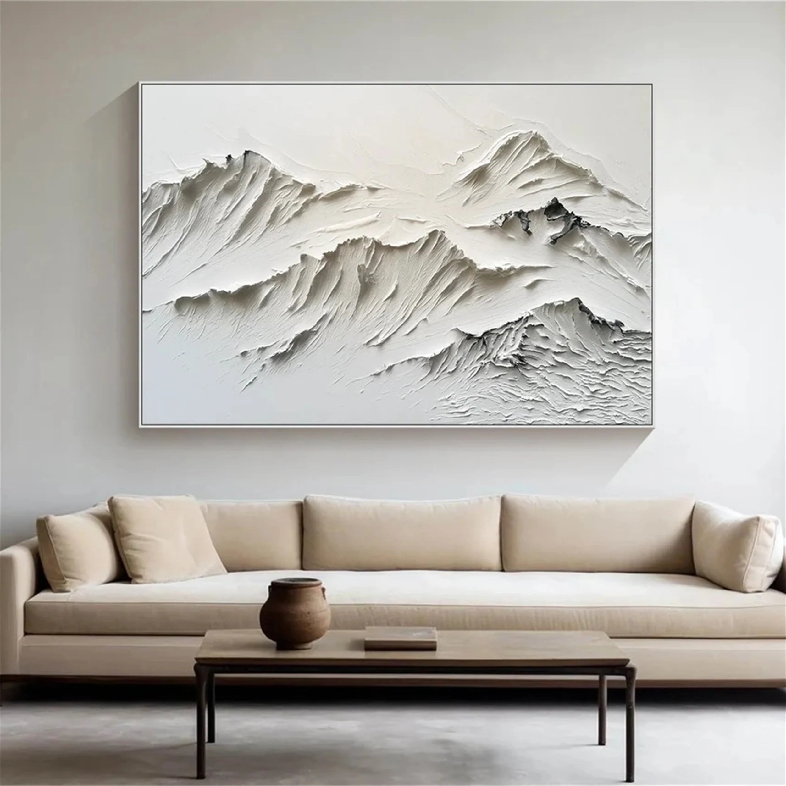 Plaster Art Texture Painting RAB020 - royalbrushart