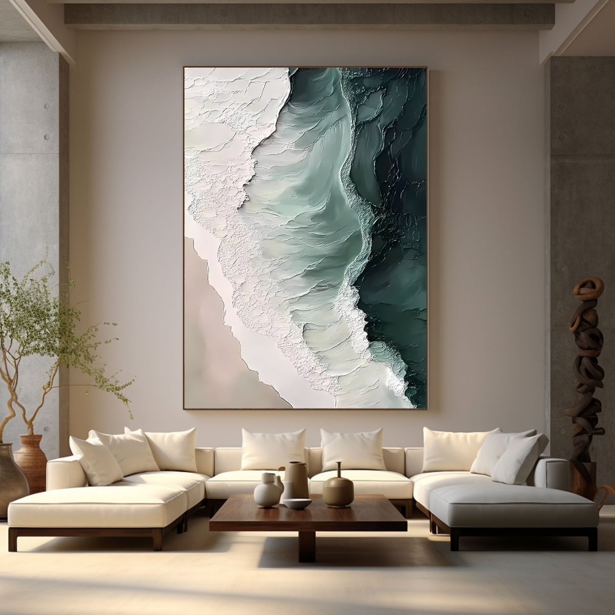 plaster art Texture Painting RAB363 - royalbrushart