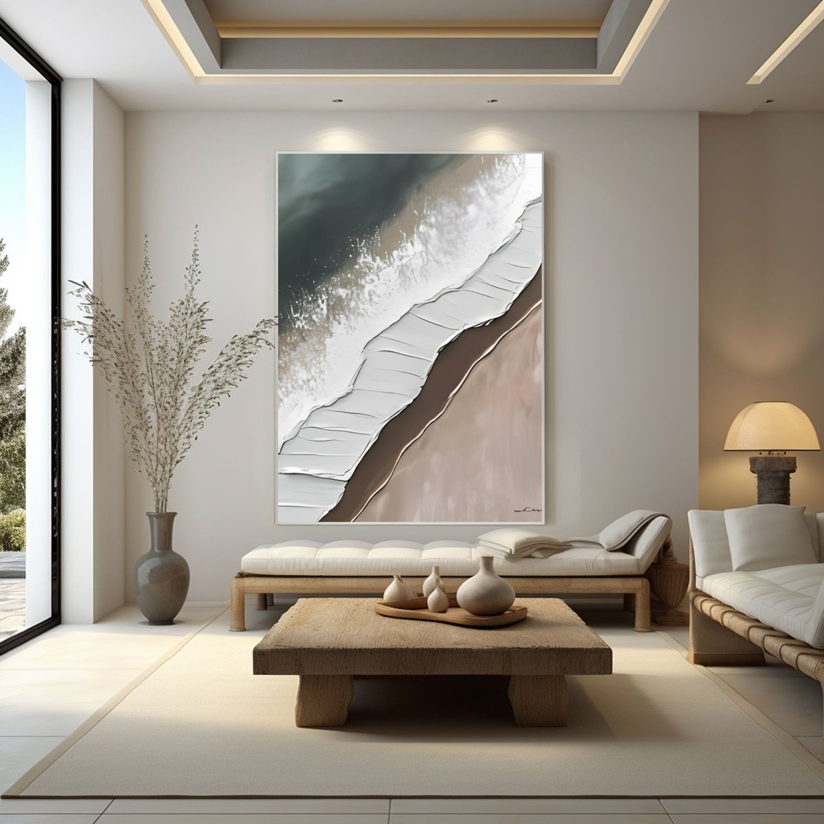 plaster art Texture Painting RAB362 - royalbrushart