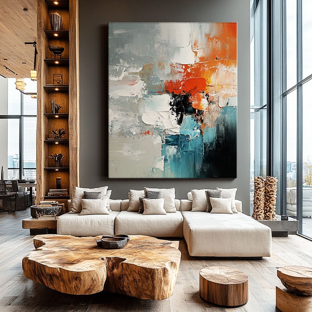 Abstract PAINTING BV345 - royalbrushart