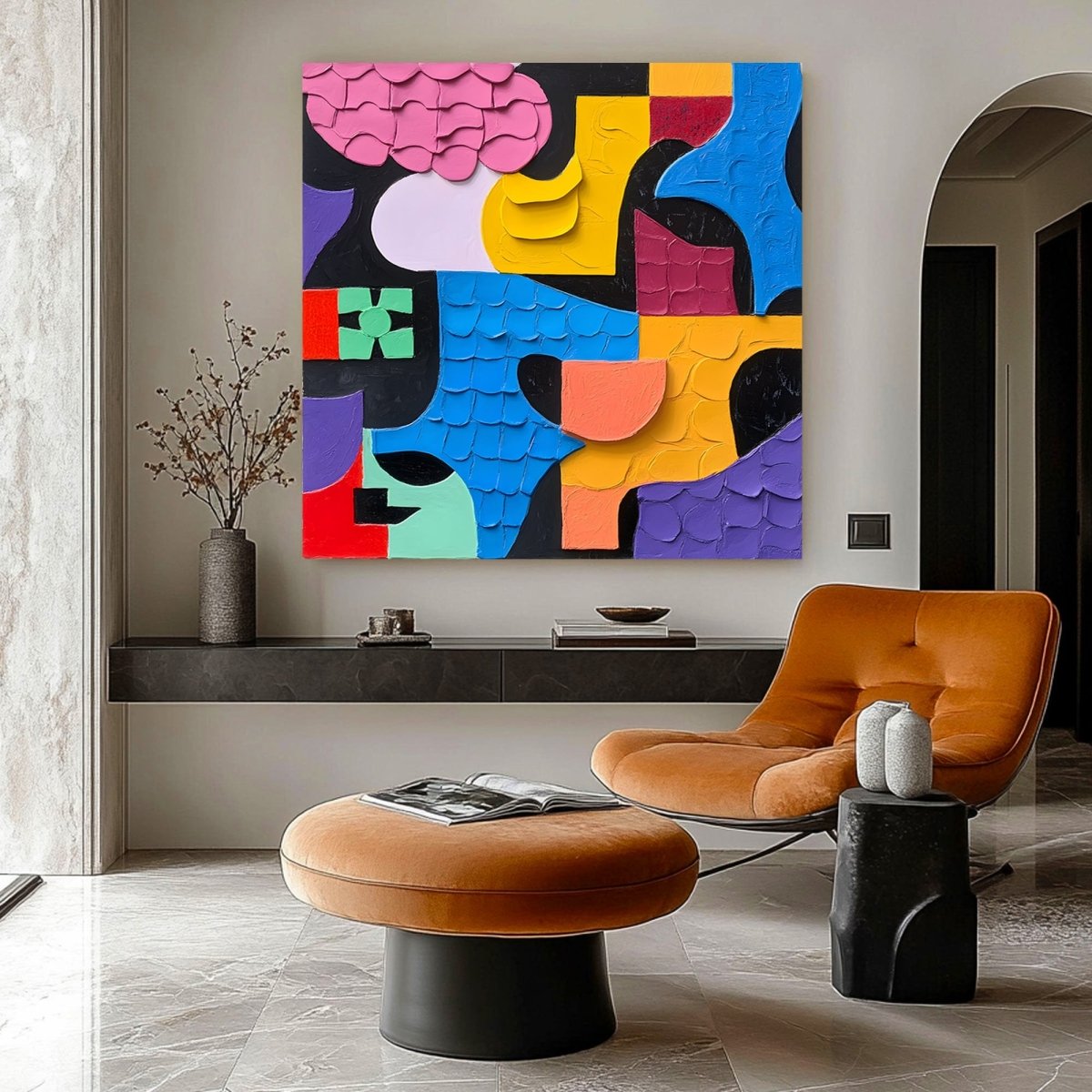 Colorful Painting RAB580 - royalbrushart