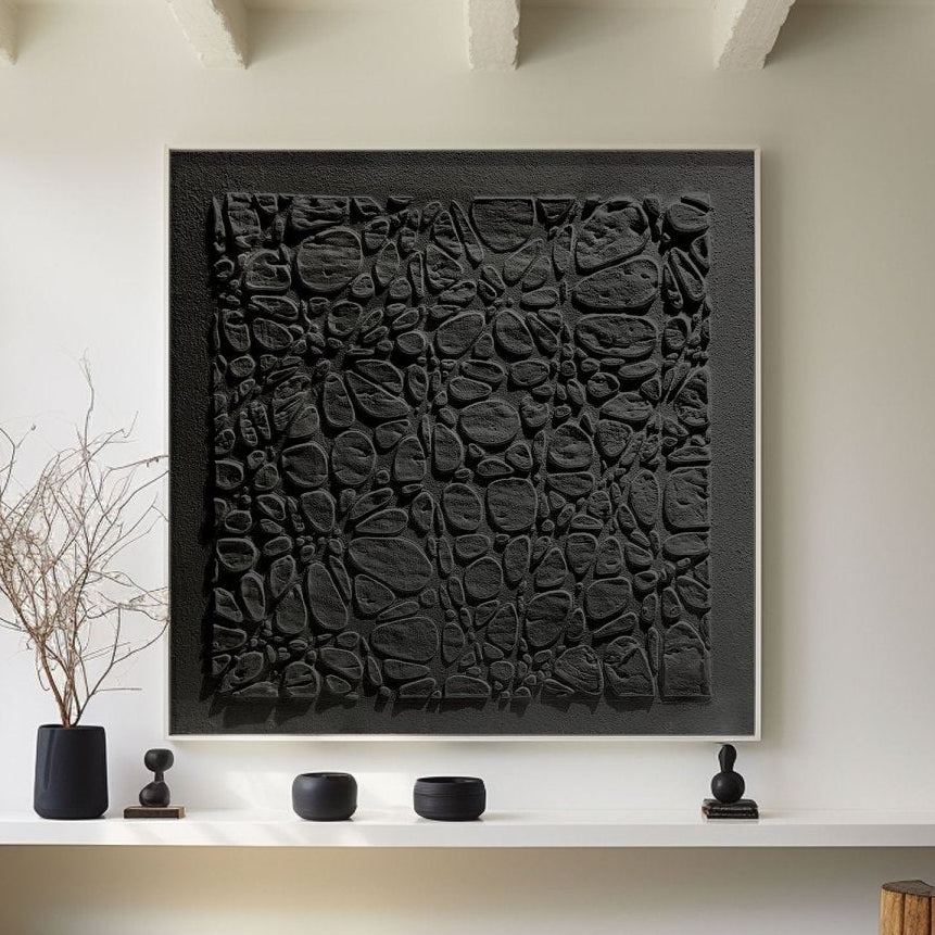 Plaster Art Texture Painting HBV210 - royalbrushart